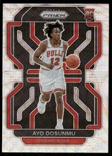 2021-22 Panini Prizm #271 Ayo Dosunmu Silver Wave Rookie