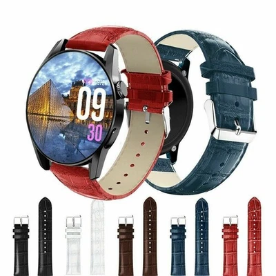 For Huawei Watch GT 6/5 Pro GT 4/GT 3/GT2 2e 42 46mm Crocodile Leather Strap