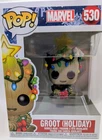 Funko Pop! Groot (Holiday) #530 Marvel Guardians Of The Galaxy + Protector