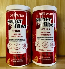 2-pk Bellway Raspberry Lemon Super Fiber + Fruit 8.3 Oz - Exp 10/27
