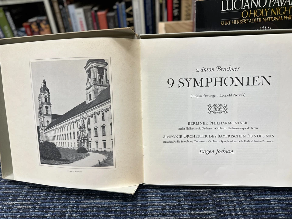 BRUCKNER 9 Symphonies EUGEN JOCHUM 1967 DGG STEREO ED1 TULIP 11LP Box  - Image 4 of 4
