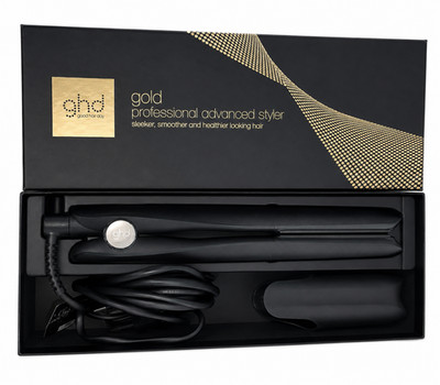 ghd gold Glätteisen (26mm Platten) in Schwarz