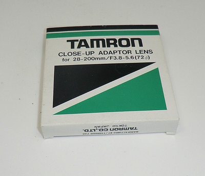 Tamron Close-Up Adaptor Lens für 28-200 mm/3,8-5,6 72 mm  FFi993
