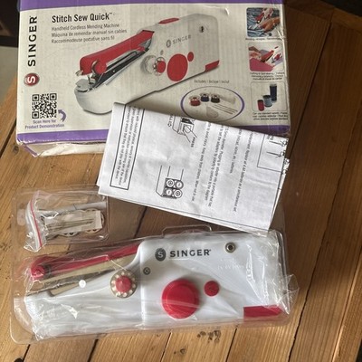 Singer - Stitch Sew Quick - 01663 - Singer Stitch Sew - Hand Sewing Machine NEW
