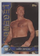 2017 Topps Legends of the WWE Blue 1/50 Larry Zbyszko #57 3j2