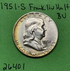 1951-S Franklin Half Dollar 50c BU Brilliant Uncirculated US Coin
