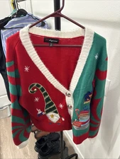 Women’s Big And Tall Christmas Sweater - 33 Degrees- XXL