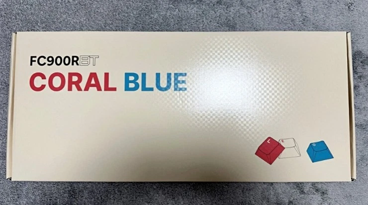 Leopold FC750RBT Coral Blue / Korean Layout / Express / Genuine - Image 2 of 4