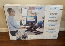 AirLIFT Pro Seville Classics Sit-to-Stand Pneumatic Desk Riser NEW