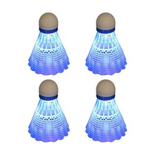 4Pcs Badminton Balls LED Foamed Plastic Sport Badminton Light-4490