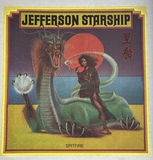 Original Vintage Jefferson Starship Spitfire Iron On Transfer