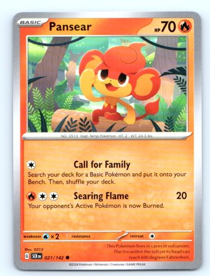 Pansear 021/142 ~ English Near Mint