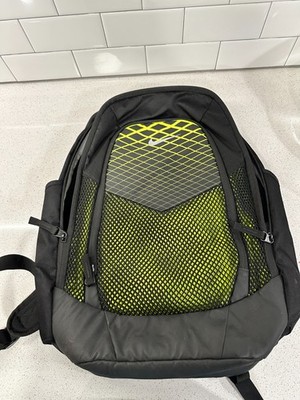 Nike Max Air Vapor Power Laptop Backpack Black/Volt Unisex Style 