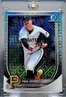 Paul Skenes RARE  MOJO REFRACTOR CHROME INVESTMENT CARD PIRATES ROTY MINT