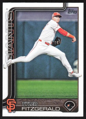 2025 Topps Series 2 #596 Tyler Fitzgerald San Francisco Giants | eBay