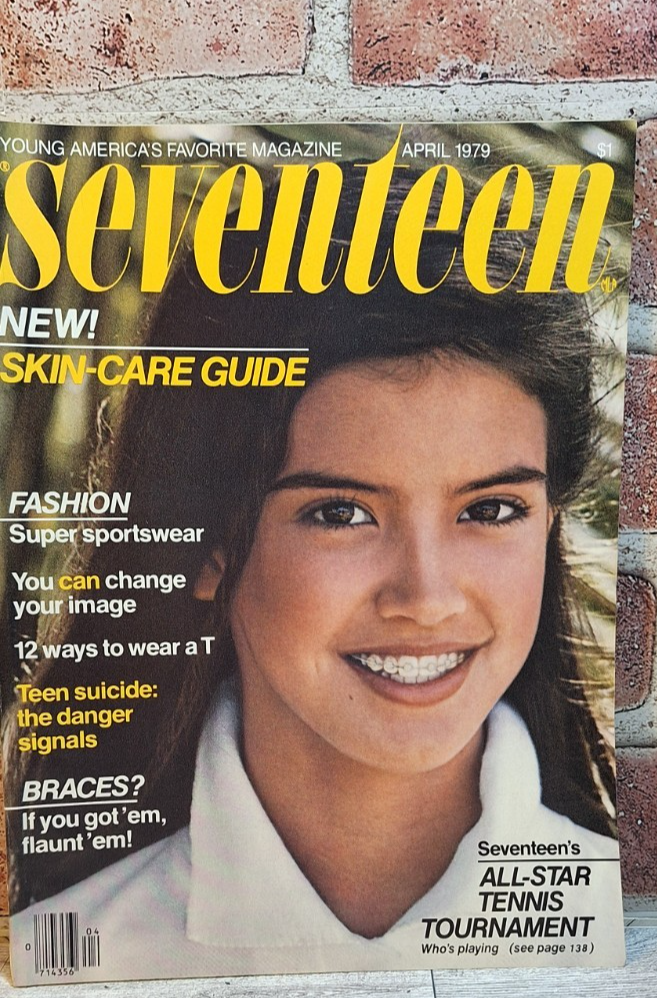 April 1979 SEVENTEEN mag PHOEBE CATES Barbara Bach BROOKE SHIELDS