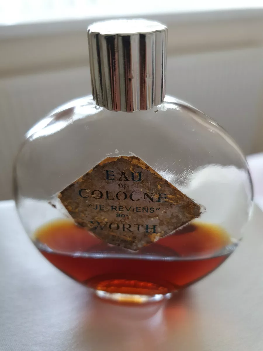 Lalique Eau De Cologne Je Reviens 90 Worth Paris France Vintage