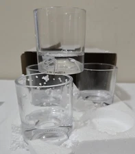 The Wine Savant Baseball Whiskey Glasses,Set of 4,Never used open box, MSRP $77