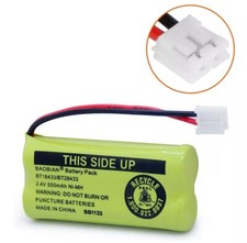 3pcs Cordless Home PhoneBattery for Vtech BT184342 BT18433 BT28433 Uniden BT1011