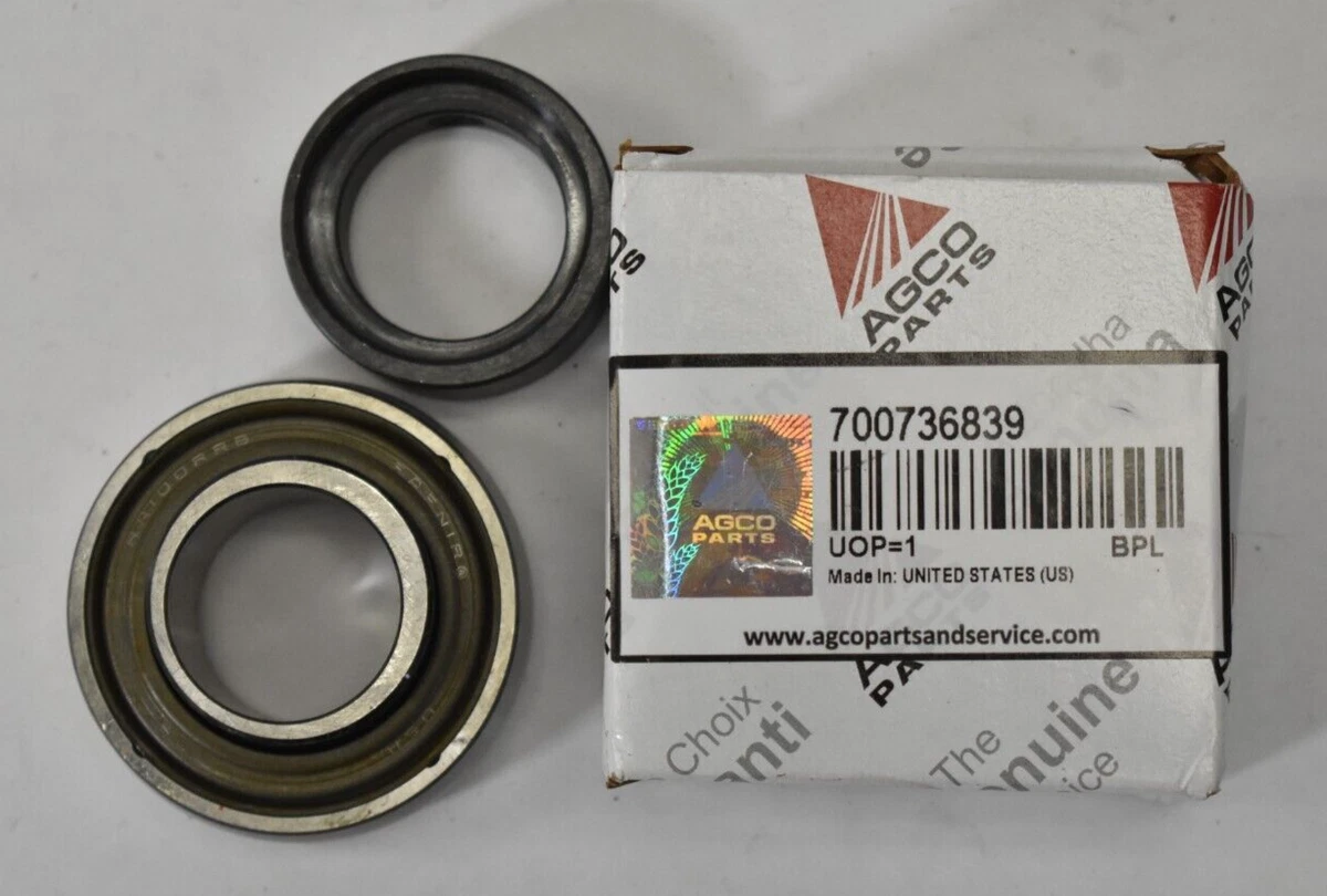 Agco Round Wheel Bearing Replacement Part Metal 700736839 Genuine  
