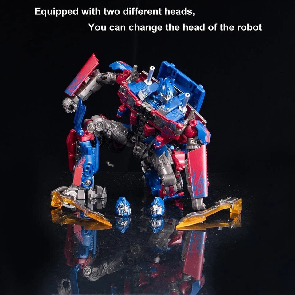 Transformator Optimus Prime Spielzeug Figur Truck Transformation Kinder-Geschenk - Bild 4 von 4