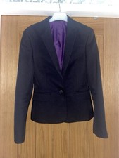 Brook Taverner Fitted Jacket Navy. Size 6r