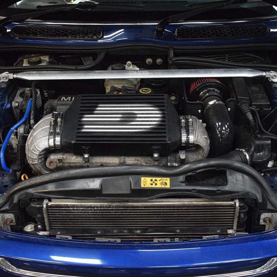 DIRENZA PERFORMANCE RACE KIT INTERCOOLER PER BMW MINI COOPER S R53 1.6 00-06 - Immagine 2 di 4