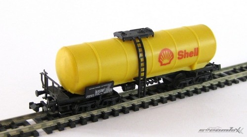 Lima  N  Güterwagen Kesselwagen Shell der DB  X00001-04102 | Zustand: Gebraucht