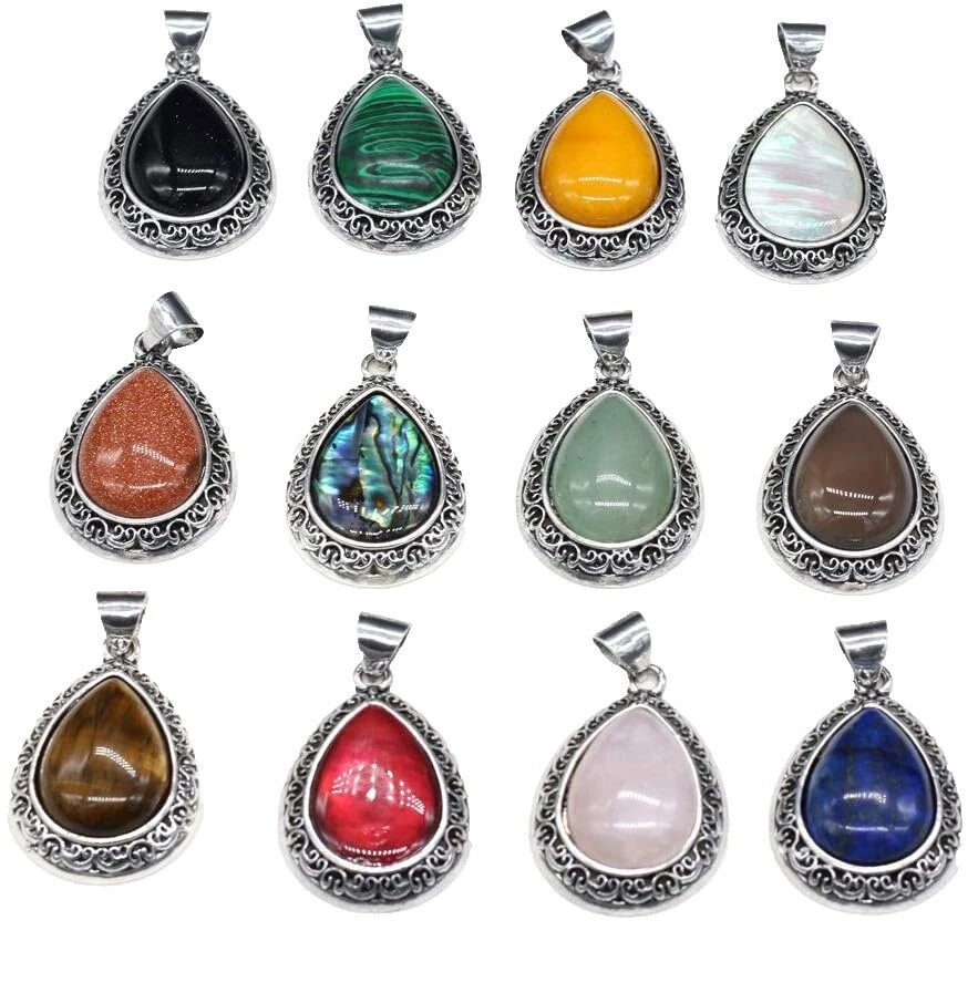 Stone Jewelry Making Charms & Pendants