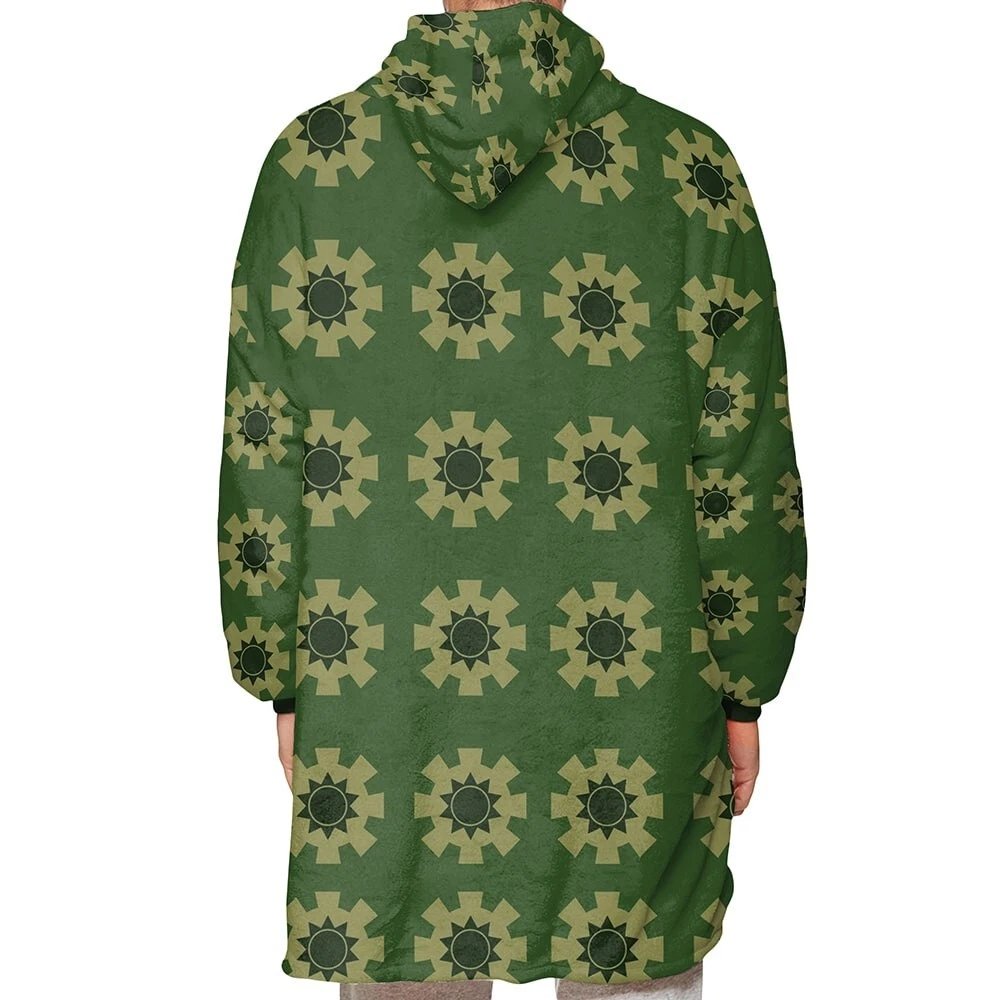 Zoro Kimono OP Pattern Blanket Hoodie
