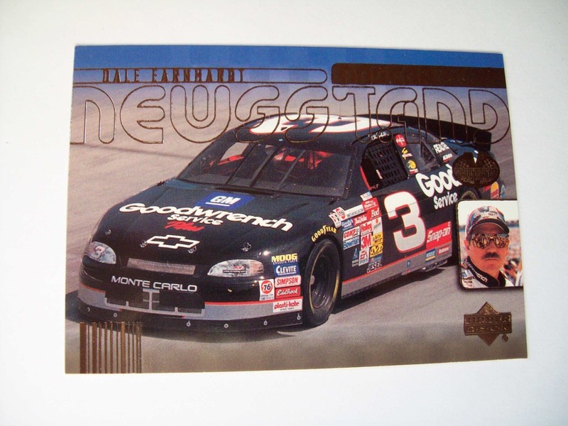 DALE EARNHARDT SR. 2000 UPPER DECK CARD #70 NEWSSTAND VICTORY CIRCLE NASCAR HOF