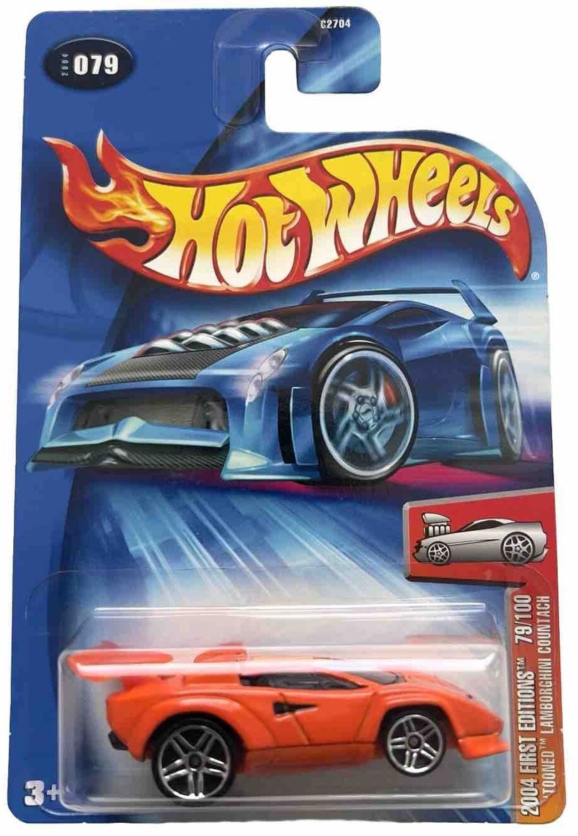 HOT WHEELS LAMBORGHINI COUNTACH TOONED 2004 FIRST EDITIONS | eBay