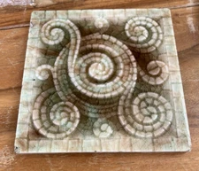 American Encaustic Tile 1900-1925 tile Swirls Pattern