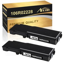 2PK BK 106R02228 Toner Compatible for Xerox Phaser 6600 WorkCentre 6605dn 6605n