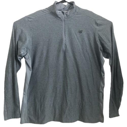 New Balance Mens Dry 1/4 Zip Pullover 