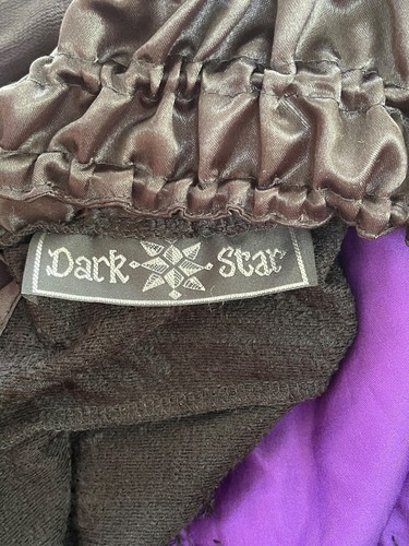 BRANDNEU DARK STAR LILA HIPPIE BOHO FESTIVAL MAXIKLEID GRÖSSE L (14-16) - Bild 11 von 11