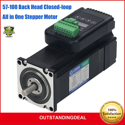 57-100 Back Head Closed-loop All in One Stepper Motor Support Simple PLC Mode SZ
