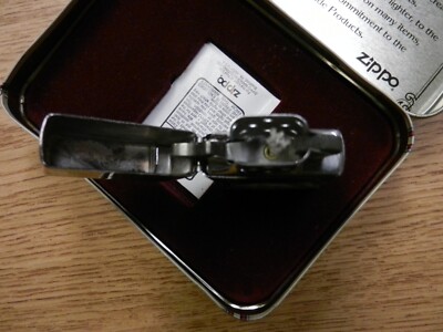 Zippo 1932-1992 60th Anniversary Lighter W/ Tin Unfired No