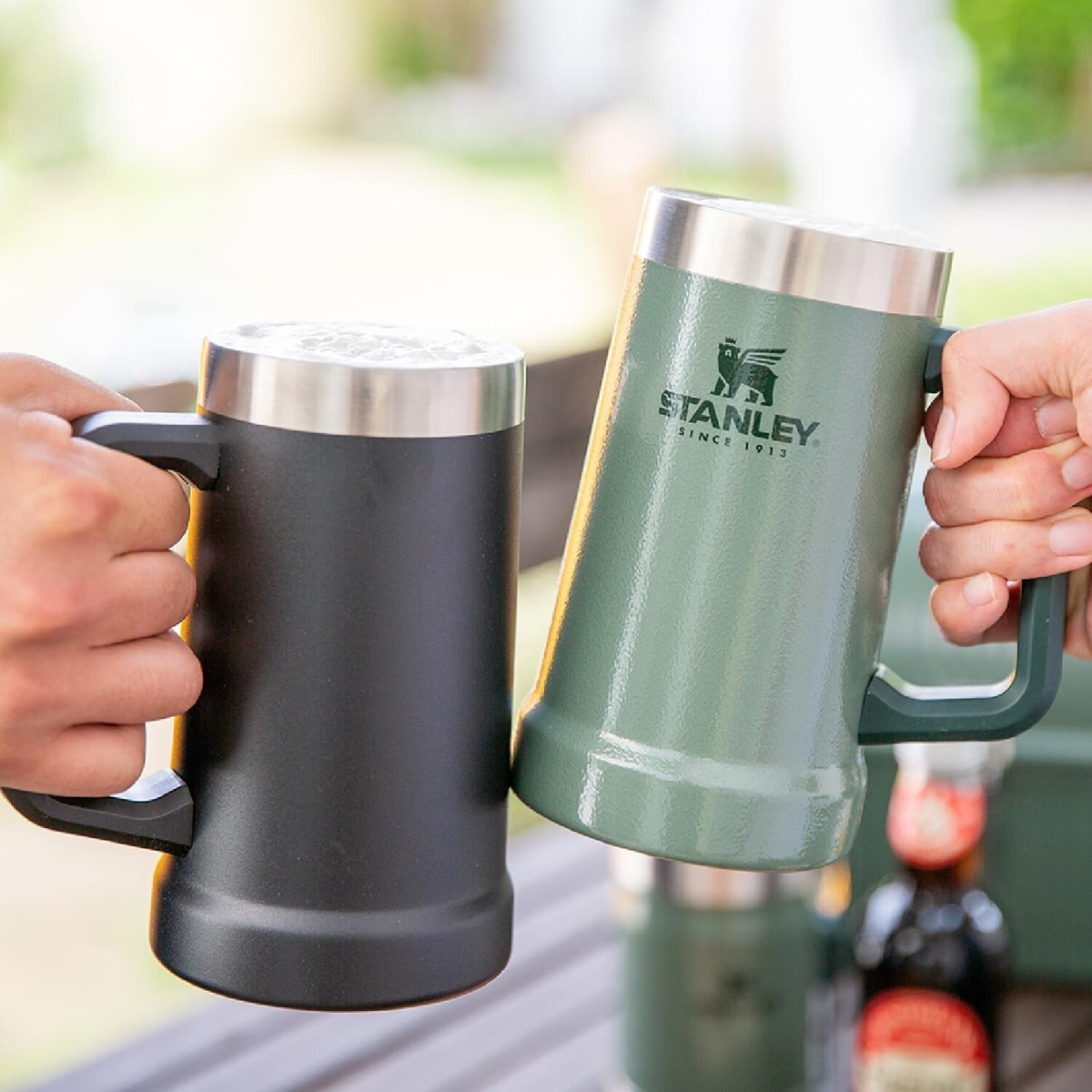 STANLEY Classic Vacuum Camping Mug Tumbler 24oz Set of 2 STANLEY Classic Vacuum Camping Mug Tumbler 24oz Set of 2