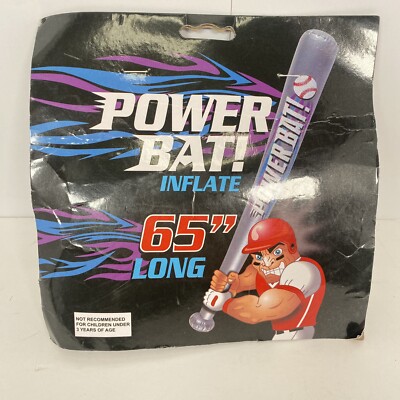 Fun Express Power Bat Inflate 65'' Long Vinyl
