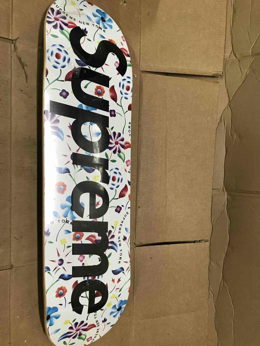 Supreme Airbrushed Floral Skateboard Deck White | eBay Supreme Airbrushed Floral Skateboard Deck White | eBay