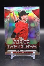 Nick Lodolo, Cincinnati Reds, 2020 Panini Prizm, Top of the Class Silver, #TOC-7