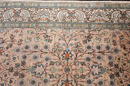 Alfombra de Seda Hereke 281 X 97CM Seda Kayseri Oriente Pasillo Turco - Imagen 10 de 15