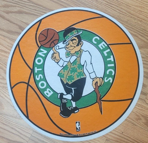 Boston Celtics Die Cut NBA Basketball Team Pennant Rico 2014 New Old Stock