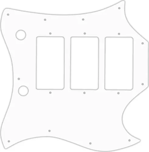 WD Custom Pickguard For Gibson 1964-1970 Full Face SG Custom