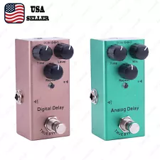 Electric Guitar Digital/Analog Delay Effects Pedal Mini Single Type True Bypass