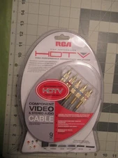 RCA Component Video and Stereo Audio Cables HD9CSA