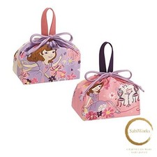 New Skater Lunch Drawstring Bag Bento Bag 2-Piece Set Disney Sofia KB7W