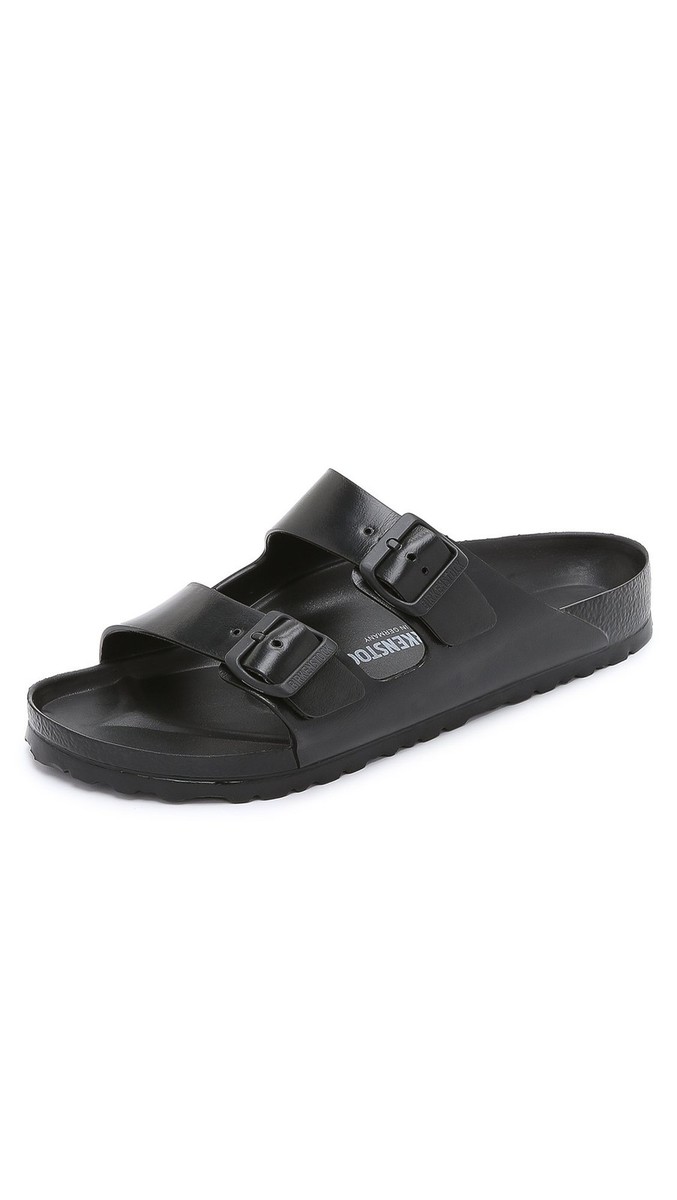 Birkenstock ARIZONA EVA Classic Black Slides SIZE 13 Womens Birkenstock Arizona EVA Slide Sandal - Black | Journeys main image 2