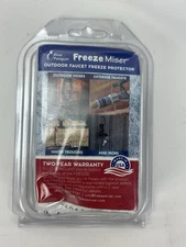 Freeze Miser 2 Pack - Outdoor Faucet Freeze Protection - Save Water - New Sealed